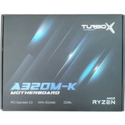 Resim Turbox A320 AMD A320 3000 MHz DDR4 AM4 ATX Anakart 