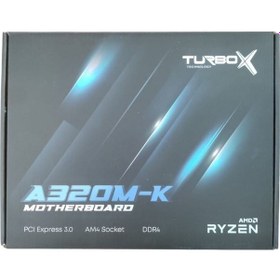 Resim Turbox A320 AMD A320 3000 MHz DDR4 AM4 ATX Anakart 