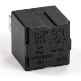 Resim Lancia Fiat 12V 50A Röle 1131087 ITALEMEC Uyumlu 