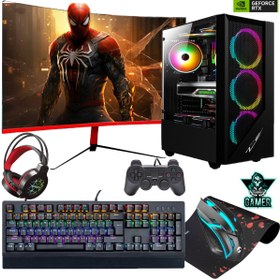 Resim GAMELİNE ELS02 RYZEN 5 5500 16GB DDR4 1TB SSD RTX3050 8GB 24" CURVED OYUNCU MASAÜSTÜ BİLGİSAYAR 