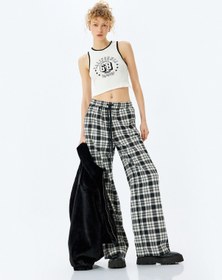 Resim Koton Slogan Baskılı Halter Yaka Kolsuz Crop Üst Ekru 5sal30067ık Ekru 