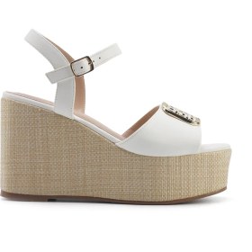 Resim Nine West Monnı 5fx Beyaz Kadın Dolgu Topuk Sandalet 