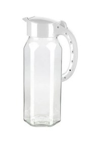 Resim Cam Sürahi Ala Jug 1500 Ml Kırmızı 