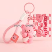 Resim Silver1 Peluş Bebek Anahtarlık Kolye Sevimli Biblolar Bebek Çekicilik Küçük Kolye (Yurt Dışından) 