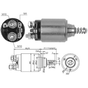 Resim ZM 04-545 Marş Otomatiği 24v Uyumlu 