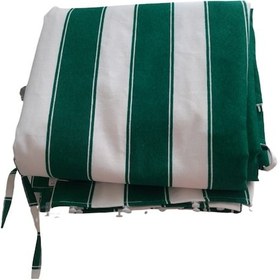 Resim Balkon Perdesi En.550X250 Cm Kullanıma Hazır Üstü Korniş Düğmeli (484250501) Yeşil 