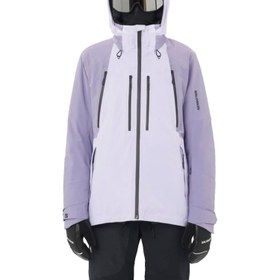Resim Salomon Spectral Kadın Mor Kayak Ceketi 