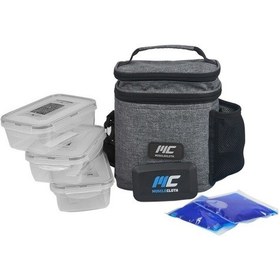 Resim MuscleCloth Termo Çanta Seti Gri 