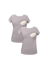Resim Luvmabelly Myra2503 2503 Emzirme Tshirt Seti-çok Renkli 