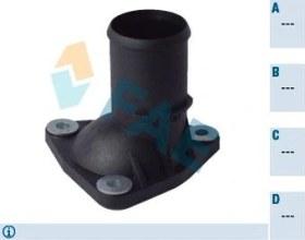 Resim Termostat Su Flanşı Expert-jumpy-p306-xsara-p406-xantıa-p405-p806-evesıon Xud9t 1.9td 1336 E8 9607502380 