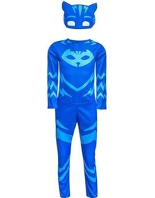 Resim Pijamaskeliler Kostümü Kedi Çocuk Kostüm S Beden 3-5 Yaş 