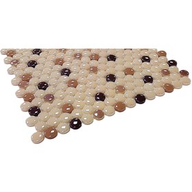 Resim MozaiKristaL Tüm Yüzeyler için Ø22mm. Krem-Kahve Mix. 31,5x31,5cm. Fileli Cam Mozaik. ( 10 File Karo=1m2 Fiyatı.) 