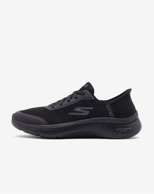 Resim Skechers Go Walk Arch Fit 2.0 - Valencia Kadın Siyah Yürüyüş Ayakkabısı 125319 Bbk Siyah 