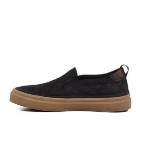 Resim Guja Siyah Hafif Slip-On Erkek Casual Ayakkabı 