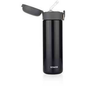 Resim Schafer Iron Man 450 ML Siyah Termos 