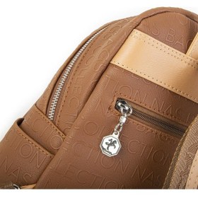 Resim Nas Bag Kadın Sırt Çantası Taba Camel Gofraj Çok Renkli 