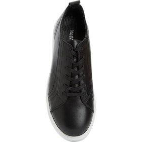 Resim Network Siyah Kadın Deri Sneaker 