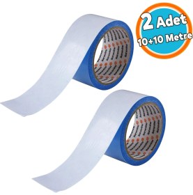 Resim Nzb Halı Bant Kilim Paspas 50 mm x 10 mt Kaymaz Çift Taraflı Yapışkan Toplanma Önleyici Bandı 2 Adet 