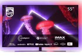 Resim Philips 55OLED807 55" 139 Ekran Uydu Alıcılı 4K Ultra HD Android Smart OLED TV TV-OLED807 