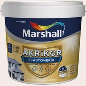 Resim Marshall EN.02.87 2,5 Litre Akrikor Elastromerik Su Bazlı Dış Cephe Boyası (MARSHALL.5274121) 