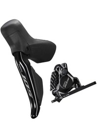 Resim Shimano 105 Di2 St-r7170+br-r7170 Hidrolik Disk Fren Vites Seti 2v Siyah 