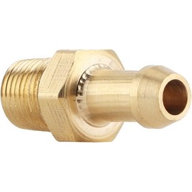 Resim Wezone T Serisi Turbo Kompresör Gövdesi İçin Bakır Gümüşleme 1/8in 27 Npt Vida Vakum Boru Bağlantı Elemanı - Dayanıklı Ve Korozyona Dirençli Yer Değiştirme Parçası 