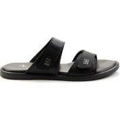 Resim Siyah Leather Kadın Terlik K04073102003 Siyah 