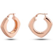 Resim Moom Mücevherat Kadın 14 Ayar Rose Altın V Küpe N11.15591 