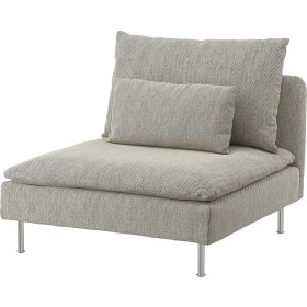Resim IKEA Bej Şık Kanepe - Tekli Koltuk 