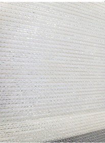 Resim Bbb Gold Simli Çift Mekanizmalı Tül Ve Stor Perde Krem Tsr3000 001 