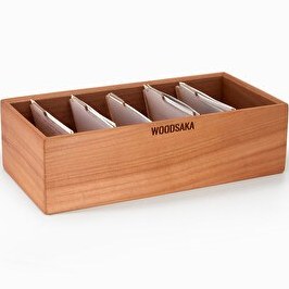 Resim WOODSAKA Gobi - Büyük Kartvizit Organizer - Kiraz 