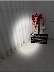 Resim Nivemeshome Perlina Gold Detay 1/3 Pileli Tül Perde Apm Gold 