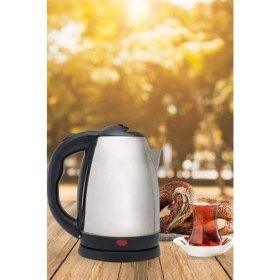 Resim Cm Store Kettle C F Tipi 220-240V Paslanmaz Çelik Elektrik Kablolu Otomatik Kapanma 
