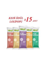 Resim Wooc Lollipop Kedi Ödül Maması 1,4 Gr 15 Adet 