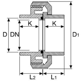 Resim PVC RAKOR ( Ø 25 ) ( 1 ADET ) 
