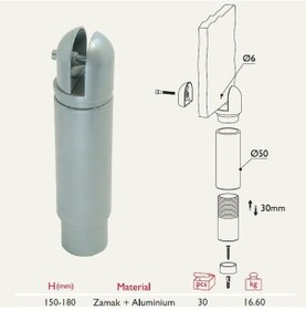Resim Wc Ve Soyunma Kabini Ayağı 25.651 