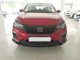 Resim Honda City 2020+ İçin Uyumlu RS Ön Lip - Piano Black (Parlak Siyah) 
