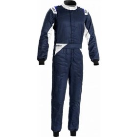 Resim Sparco Sprınt Yarış Tulumu Fıa Onaylı Lacivert Beyaz 66 Beden 