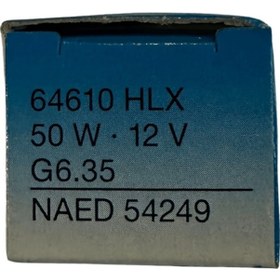 Resim Osram 64610 Hlx 50w 12v G6.35 Duylu Brl Mikroskop Lambası 2 Adet 