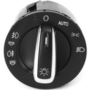 Resim Parçazamanı Audi Q7 2007-2014 Far Açma Anahtarı Auto'Lu Krom 