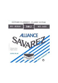 Resim Savarez 540J Alliance Hard Tension Classic Blue Klasik Gitar Teli 