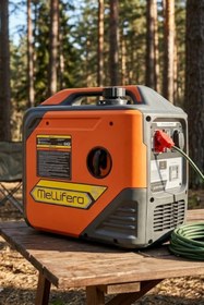 Resim Mellifera 200012 Uzaktan Kumandalı 12v 2kW Ultra Sessiz Benzinli DC Jeneratör 