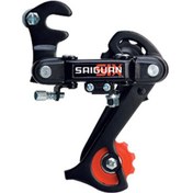 Resim Saiguan Hg-04ed Bisiklet Vites Arka Aktarıcı Braketli Gri - Siyah 