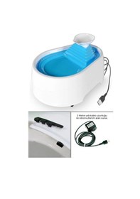 Resim Cadopet Kedi Su Pınarı Su Sebili Su Çeşmesi Ultra Sessiz 2,0 Litre Usb 5 Volt 2 Metre Kablo 