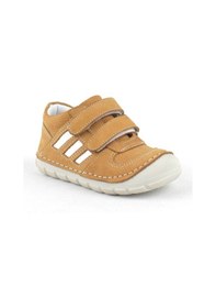 Resim Rakerplus Grizzy Hakiki Deri Taba İlk Adım Unisex Bebek Ayakkabısı Taba 