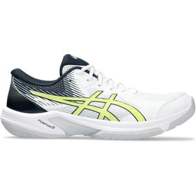 Resim Asics Beyond-FF Erkek Beyaz-Sarı Voleybol Ayakkabı 