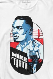 Resim Kendim Seçtim Mike Tyson Boks Box Spor Kral Ring Uzun Kollu Tişört Baskılı T-shirt 