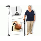 Resim Trusty Cane Güvenilir Katlanabilir Işıklı Baston 