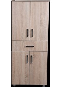 Resim Çok Amaçlı Dolap Hard Model Parlak Cordoba Suntalem 5 Raf 1 Çekmece 180 El Yapım 