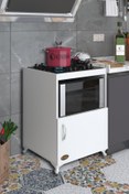 Resim Kenzlife Ocak Dolabı Doğangün Byz 85*60*56 Hazır Mutfak Ankastre Gömme Ocak Için Arkalıksız 